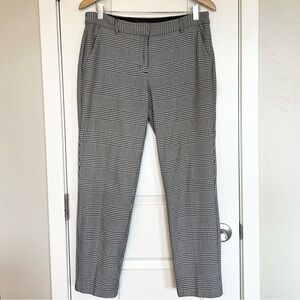 Express Columnist Ankle mid rise houndstooth plaid pants Size 10 Preppy Academia